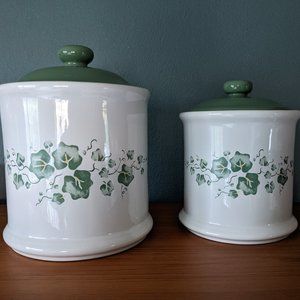 Corelle Ivy Calloway Canisters